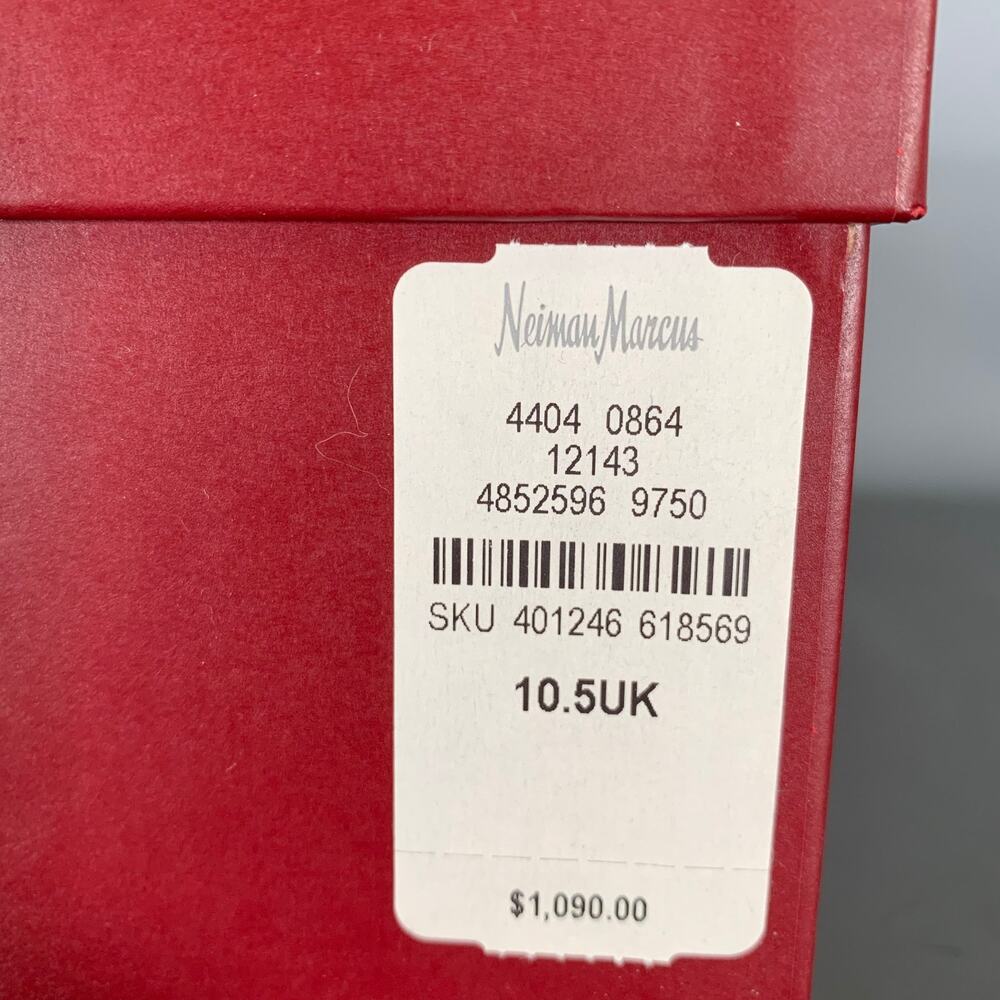 GUCCI Size 10.5 Brown Tan Monogram Canvas Loafers - Picture 12 of 12